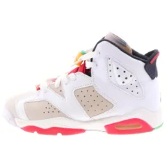 NIKE (ナイキ) Air Jordan 6 GS Neutral Grey/Hare エアジョーダン6 GS ハイカットスニーカー レディース US6Y/24cm 384665-062