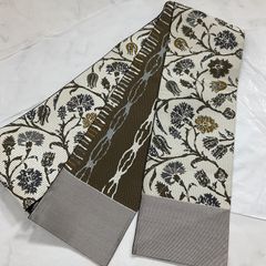 kimonoarisa○厳選○未使用同然○お洒落な変わり織○半幅帯小