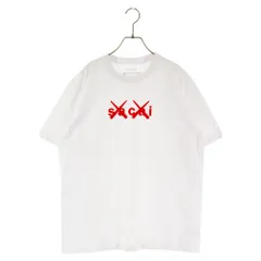 Sacai (サカイ) ×KAWS カウズ 21SS Flock Print T 半袖Tシャツ