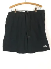 古着 00s TNF The North Face ナイロン カーゴ ショーツ ショート パンツ 黒 L 古着