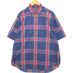 古着 ラルフローレン Ralph Lauren RALPH LAUREN GOLF TILDEN 半袖 ボタンダウン チェックシャツ メンズXL相当/eaa558392