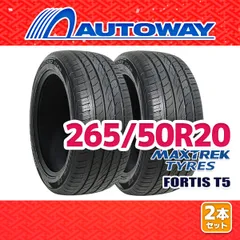 【AUTOWAY】 新品 265/50R20 サマータイヤ MAXTREK FORTIS T5 20インチ 2本セット 夏タイヤ オートウェイのサムネイル