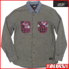 DIESEL  ディーゼル シャツ M メンズ チェック グレー TY3020