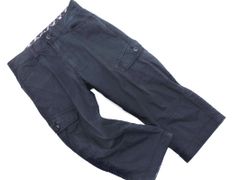 BURBERRY バーバリー ブラックレーベル クロップド カーゴ パンツ size70/黒 ■◇ メンズ