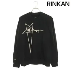 【未使用タグ付】RICK OWENS DRKSHDW パッチ スウェット S RICK OWENS DRKSHDW/リックオウエンス ダークシャドウ 15FW