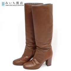 靴 CHANEL シャネル ロング ブーツ  35 1/2 22k345-2