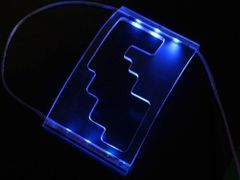 【Gracias/グラシアス】★シフトゲート・LEDイルミネーション/ブルー★★　アルファード30系 / ヴェルファイア 30系 マッセ　LESI-09