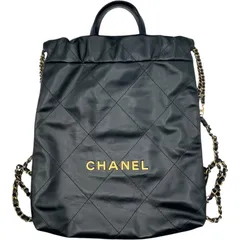 シャネル CHANEL22 バックパック ブラック ミディアム CHANEL CHANEL 22(シャネル) バックパック・リュック(レディース