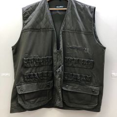 Ducatillon フィッシングベスト ハンティング アウトドア ベスト メンズ XXXXL カーキ グリーン