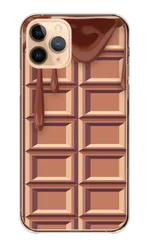 Galaxy A22 SC-56B ケース カバー ギャラクシーA22 スマホケース ハードケース チョコレート 板チョコ ホワイト イチゴ 抹茶 ダークチョコ おかし バレンタイン かわいい 面白い カラー04