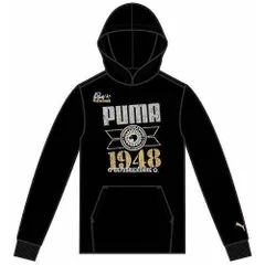 プーマ(PUMA) Jr. ファンダメンタルズ フーデッド スウェット 903950-01 ブラック 160cm