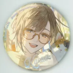 【中古】バッジ・ピンズ 叶(猫) 「バーチャルYouTuber にじさんじ ChroNoiR Blue Memories ランダムオーロラ缶バッジ」