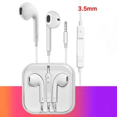 有線イヤホン 3.5mmジャック iPhone Androidマイク付き音量調節　aX