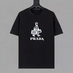 【今日特価】Prada プラダ 25ss プレミアムプリント T シャツ