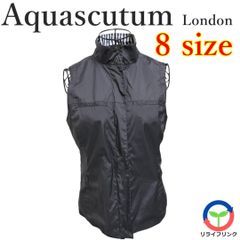 【Aquascutum London】 ベスト ジレ ポリエステル 8 size