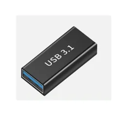 Type-Cメス to USB3.0メス 変換アダプター 10Gbps高速対応 延長用コネクタ データ出力 サポート USB3.1互換ka10000a338