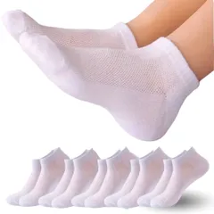 靴下 5足組 セット くるぶしソックス メンズ レディース ユニセックス 兼用 スポーツ ビジネス 学生 くつした ショートタイプ メッシュ構造 通気性 抗菌 吸汗 速乾 クッション性 疲労軽減 アンクル スニーカー ブラック ホワイト 大人用 22~27cm