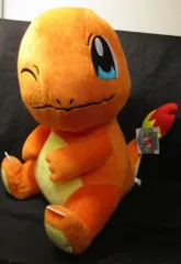 BANDAI SPIRITS しっぽみてみて! めちゃでかぬいぐるみ ヒトカゲ ポケットモンスター ヒトカゲ