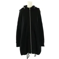 ズッカ zucca ロング ジップアップパーカー M 黒 ブラック /AT ■OSのサムネイル
