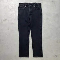 Levi's リーバイス 514 ストレート ブラック デニムパンツ メンズW34相当 