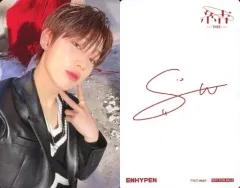 【中古】コレクションカード(男性) ENHYPEN/ソヌ(SUNOO)/裏面文字赤/CD「結 -YOU-」【メンバーソロジャケット盤】(TYCT-39211)封入フォトカード