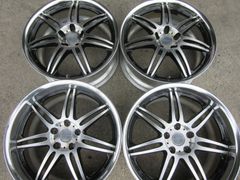 送料込み！　WORK　VARIANZA　19インチ　8.5J/9.5J　114.3　5H　アルミホイール4枚セット