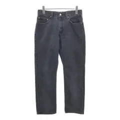 Levi's リーバイス 505 デニムパンツ ブラック(メンズ W32 L30)中古 古着 V5502