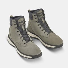 訳あり品　現行品　デカトロン　QUECHUA (ケシュア) 登山・スノーハイキング メンズ レザーブーツ ウォーム 防水 ハイカット - SH500 high　カーキブラウン　28cm　傷あり