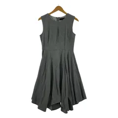 JILLSTUART ジルスチュアート ストライプ ノースリーブワンピース size2/グレー