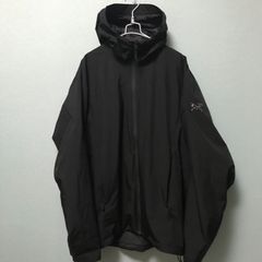 アークテリクス　ソラノフーディ　メンズL ブラック　マウンテンパーカ　ナイロン