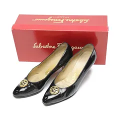 サルヴァトーレフェラガモ パンプス エナメル パンプス