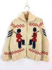 推定70S KNIT RITE LIGHTNING カウチンニットカーディガン Lightning 30周年記念企画】Lightningプロデュース GIZEMO