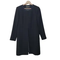 SOIR 東京ソワール ステンカラー ロングコート 黒 レディース L SOIR 東京ソワール ステンカラー ロングコート 黒 レディース L