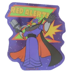 【メール便】トイストーリー ダイカットシール キャラクターステッカー ザーグ ディズニー スモールプラネット ダイカットビニールステッカー デコシール 耐水性 キャラクター グッズ 