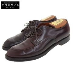 Alden オールデン 美品 Vチップ シューズ メンズ コードバン バーガンディ 8 5432 8