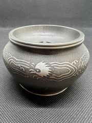 木製漆器沈金松双鶴皿付き盃洗 - メルカリ