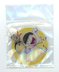 【中古】キーホルダー 十四松(猫と一緒) ラメ入りアクリルキーホルダー 「おそ松さん」