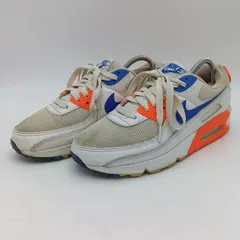 NIKE ナイキ WMNS AIR MAX 90 ウィメンズエアマックス CT1039-100 ウィメンズ スニーカー ホワイト オレンジ 24.5cm A-9-3のサムネイル
