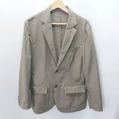 ◇ TIMESTEP 長袖 ジャケット サイズM ダークブラウン メンズ E  【1406050076474】