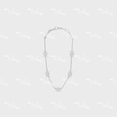 CELINE ミニトリオンフ ブレスレット シルバー ミニ トリオンフ ブレスレット / ロジウムフィニッシュ ブラス