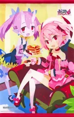 【中古】タペストリー [単品] マジョレーヌ＆ビーコ 描き下ろしA3タペストリー 「PS5ソフト 魔界戦記ディスガイア6 WonderGOOオリジナル限定セット」 同梱特典