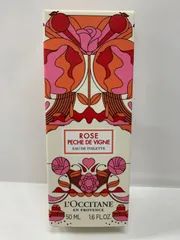 新品未使用 ロクシタン　ローズヴァインピーチ RVP オードトワレ 50ml 数量限定】ローズヴァインピーチ｜ロクシタン公式通販