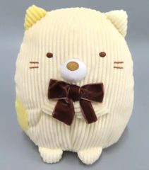 [중고] 봉제인형 고양이 코듀로이 봉제인형 [스미코구라시]
