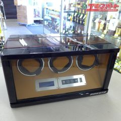 未使用品】HOKUTO ワインディングマシーン 腕時計自動巻き器 3本用