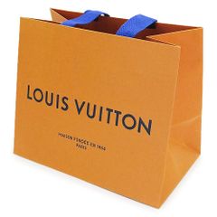 ルイヴィトン LOUIS VUITTON 紙袋 正規店 ペーパーバッグ ショッパー 25×21×15cm【ブランド付属品】【紙袋】【メール便】(ec)
