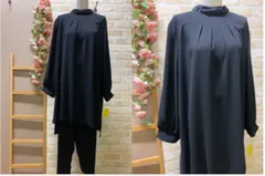 T437＊5L　新品　ブラックフォーマル　セレモニースーツ フォーマルスーツ　日本製素材フォーマルセットアップ