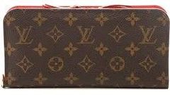 Louis Vuitton モノグラム ポルトファイユ･アンソリット M61989 オランジュ ラウンドジップ