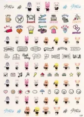 【中古】シール・ステッカー Stray Kids ダイアリーステッカー(SKZOO) 「JYP JAPAN POPUP STORE 2021」