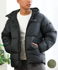 【ムラスポ公式】新品 Columbia コロンビア アウター 中綿 メンズ パフェクトIIフーデッドジャケット ジップアップ ビッグシルエット 撥水 WE2300