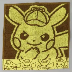 【中古】タオル・手ぬぐい ピカチュウ ハンドタオル 「帰ってきた 名探偵ピカチュウ」 ポケモンセンター限定